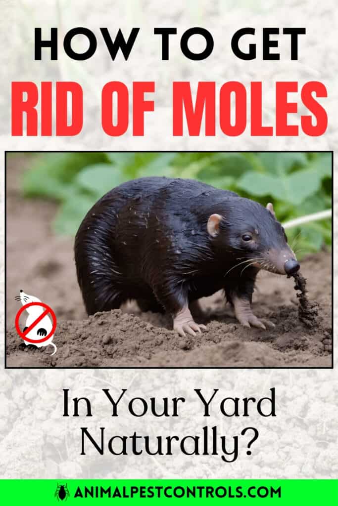 how to get rid of moles