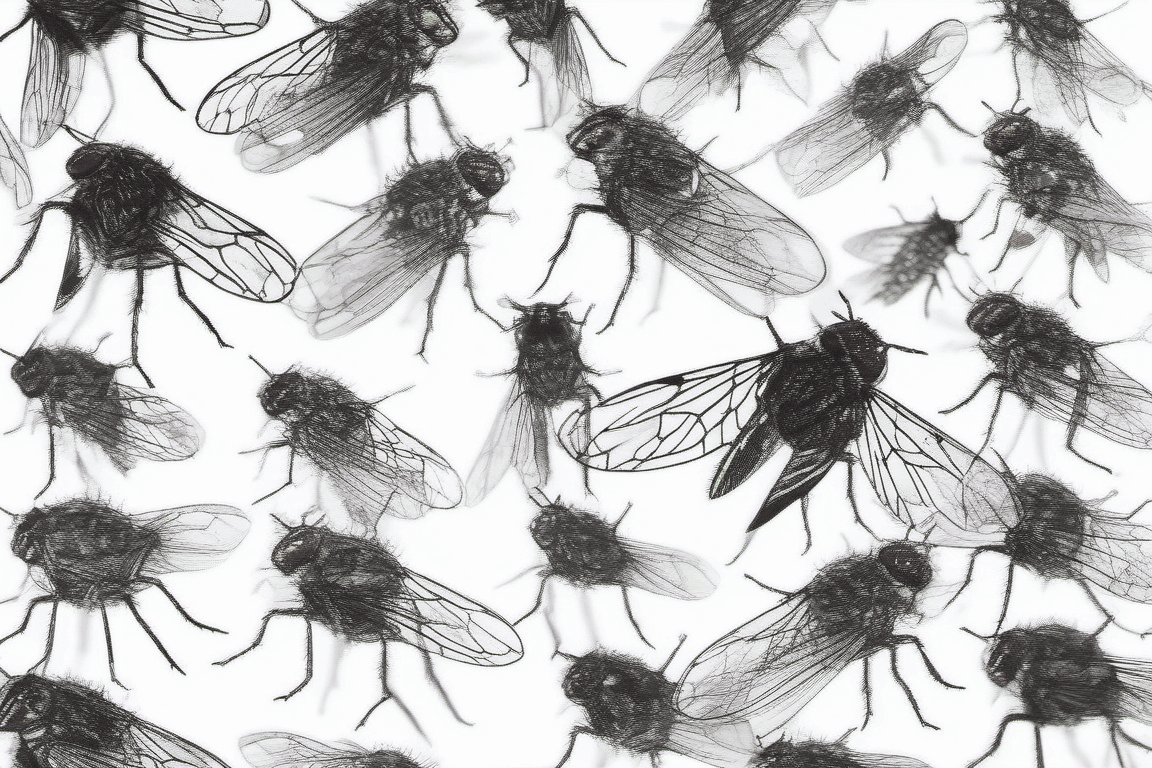 cluster flies