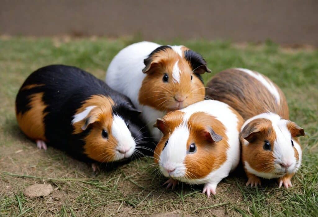 guinea pigs