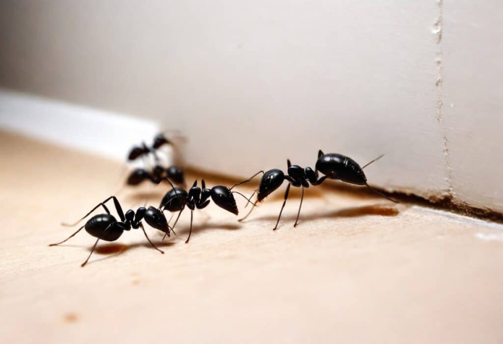 get rid of black ants